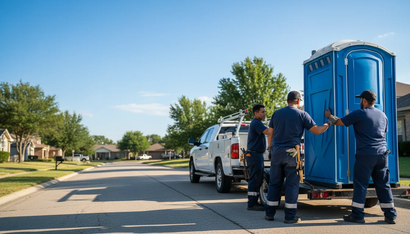 Portable Toilet Rental in Trenton, IL near me